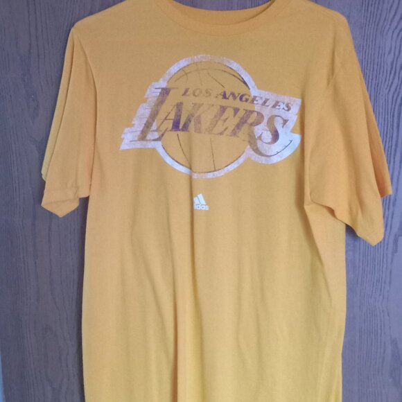 Adidas Los Angeles Lakers Mens T Shirt - Picture 1 of 3
